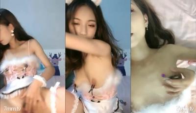 白ネットストッキング サスペンダー セクシー衣装 ヤン値美 オナニー 乳房クリップ 菊 アナルプラグ ジャンピングエッグ バイブ 二股アプローチ