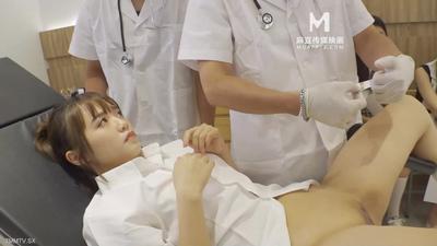 AV沒台詞MTVQ24-EP1開學荒淫健檢EP1【麻豆】